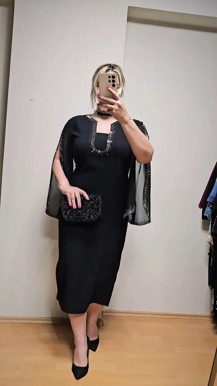💥👗【S-5XL】Rochie nouă la modă, design clasic, elegantă și simplă