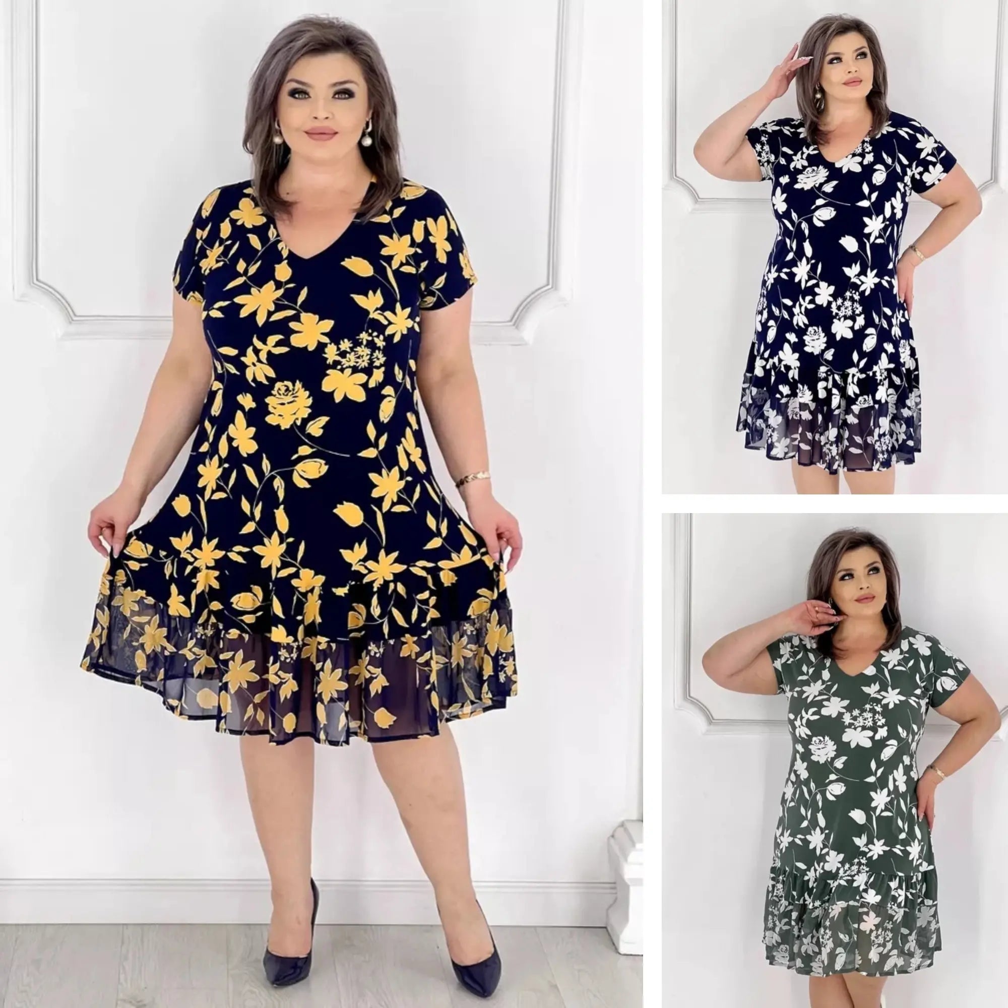 💙🌸【🏆Produs nou la reducere de vară】Rochie elegantă