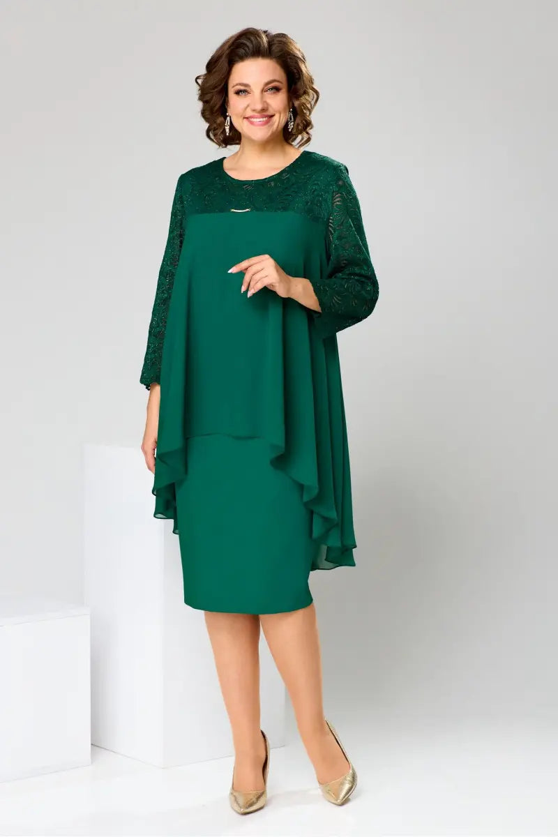 🍑😍【S-5XL】Urocza jesienna sukienka w dużym rozmiarze