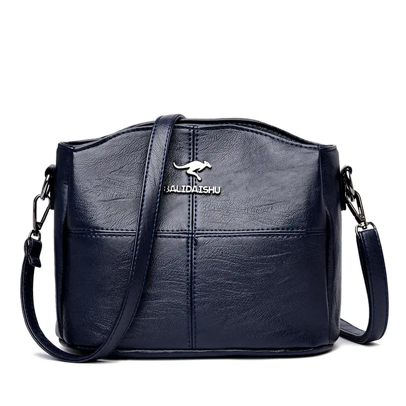 🔥【Cumpărați 1, primiți 1 gratuit】👜👜 Geantă de umăr din piele naturală, în stil nou, retro lucrată manual, la modă și versatilă