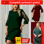 💥👗【Cumpără 1 primești 1 gratis】【S-5XL】Rochie elegantă de vară 2025, nouă modă, mărime mare