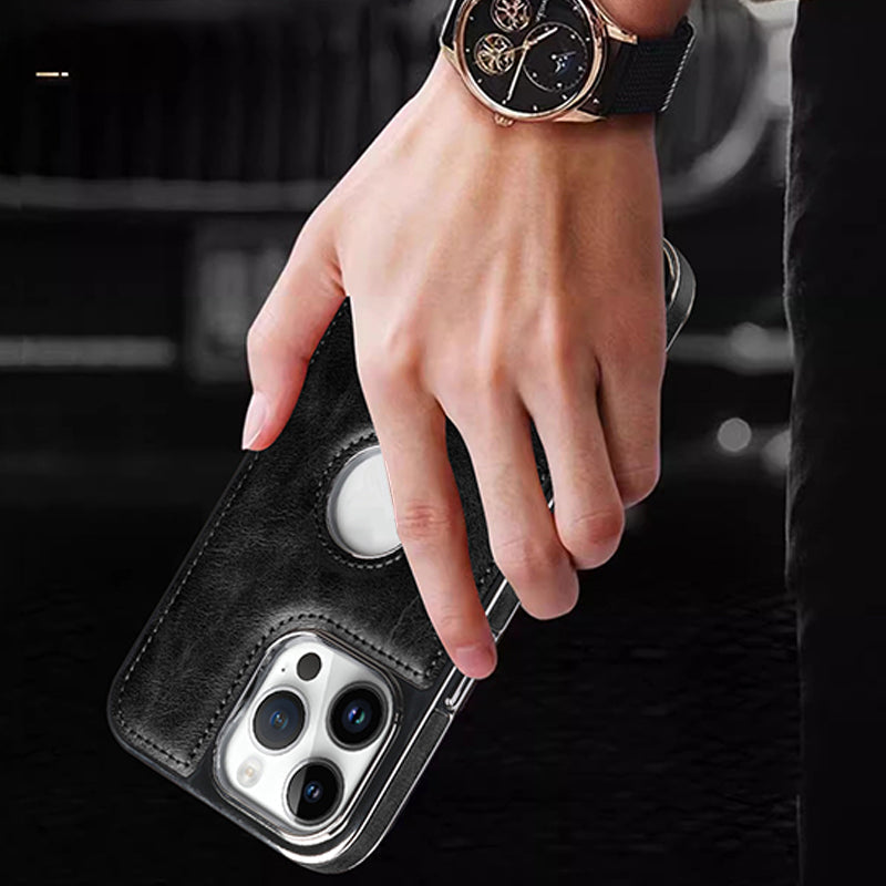 🔥 OFERTĂ LIMITATĂ: 1 + 1 GRATIS! Husă Premium din Piele Business 🔥